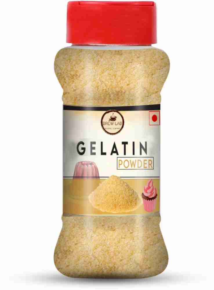 Brew Lab Gelatin Powder, Perfect for Desserts & Jelly Gelatin Powder Price  in India - Buy Brew Lab Gelatin Powder