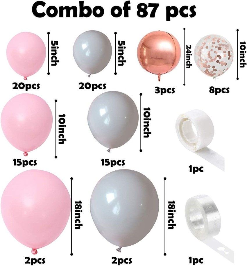 Bride to be decoration set combo kit for girls with banner, Net Fabric  Backdrop & balloons/