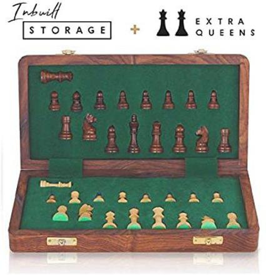 Buy Enterro Wooden Magnetic Ludo Game and Chess Board Set 2in1-12 x 12 inch  - Wooden Ludo Board Game - Board Games for Kids Adults (Ludo + Chess) Online  at Low Prices