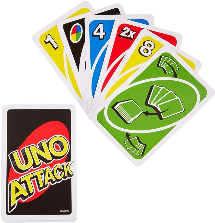 BM RETAIL Uno Attack Card Game Exciting Card Game for Family - Uno Attack  Card Game Exciting Card Game for Family . shop for BM RETAIL products in  India.