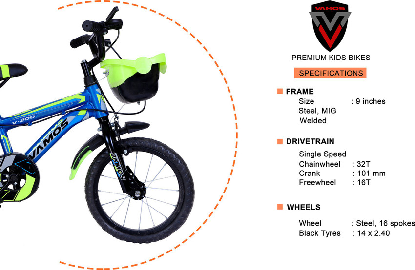 Cycle size for 9 year old store