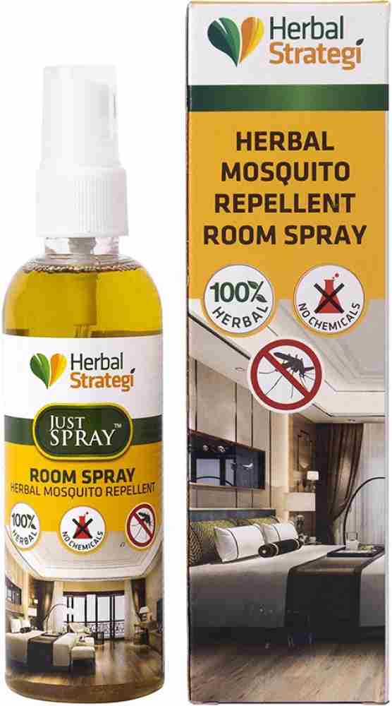 HERBAL STRATEGI Mosquito Repellent Room Spray Non Toxic