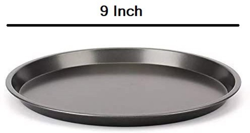 Mini Pie Pans, Black Round Pans For Baking, Carbon Steel Pizza