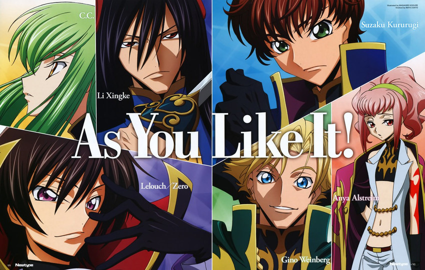 Code Geass Cc Anime Code Geass Hd Art Matte Finish Poster Paper Print - Animation & Cartoons posters in India - Buy art, film, design, movie, music, nature and educational paintings/wallpapers at