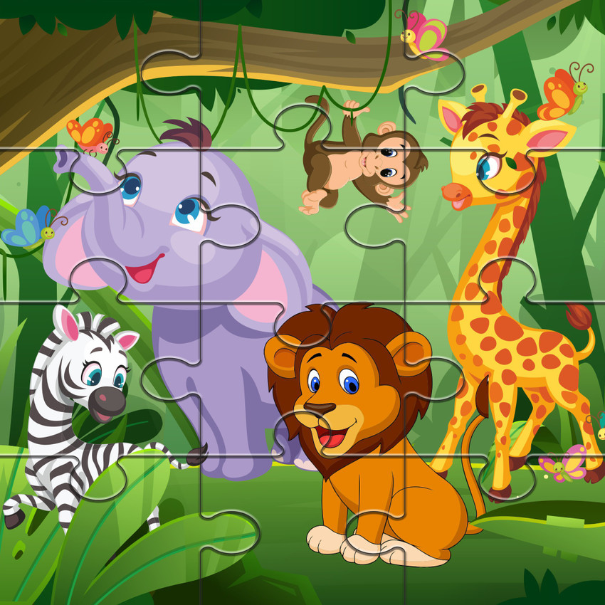 Animal puzzles for shop kids