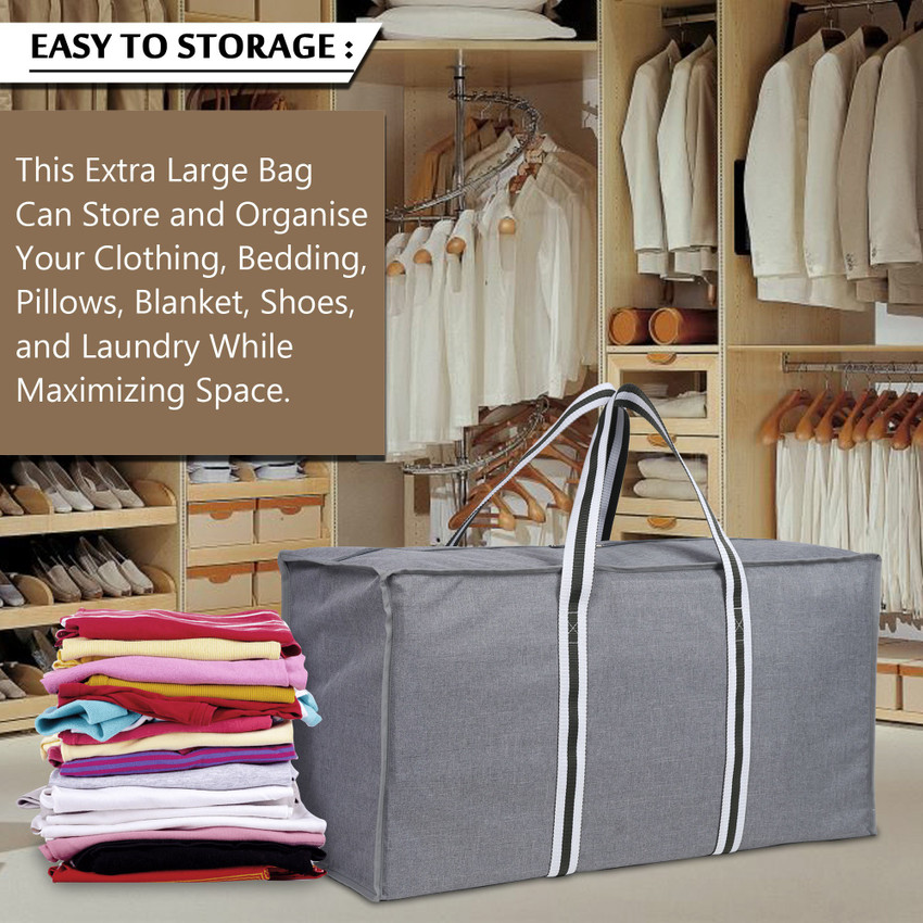 Large bag for carrying clothes shop