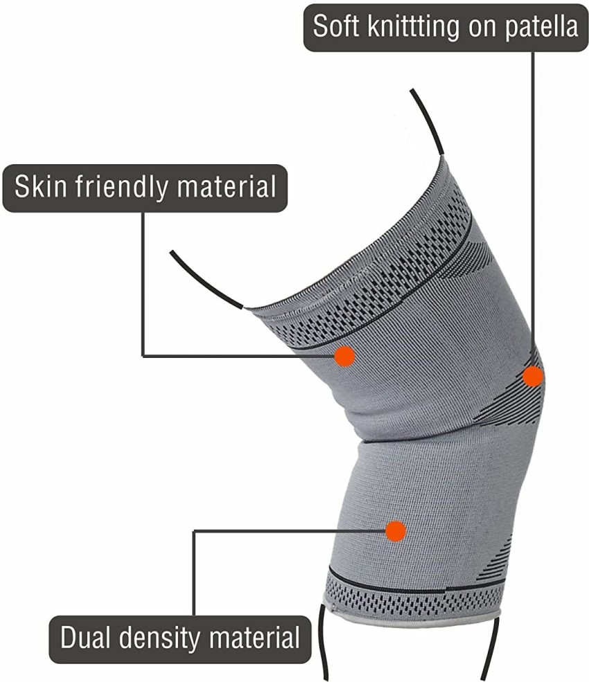 VISSCO Stretchable 2D Knee Cap - Pain Relief, Walking, Running, Gym,Weight  Lifting Knee Support - Buy VISSCO Stretchable 2D Knee Cap - Pain Relief,  Walking, Running, Gym,Weight Lifting Knee Support Online at