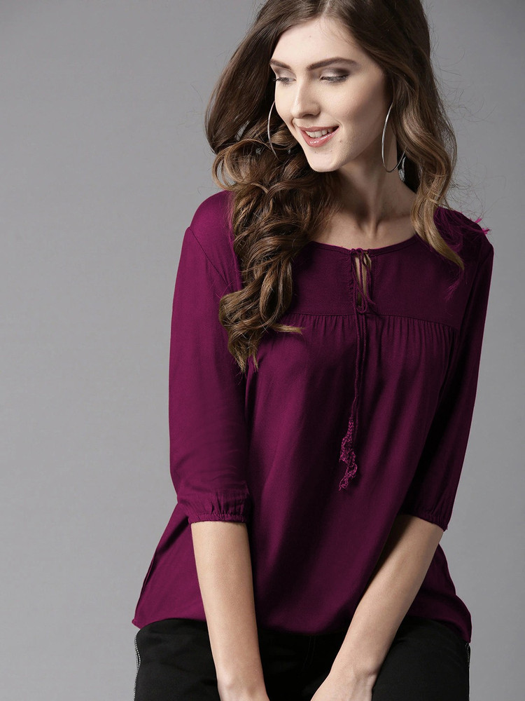 tops for women purple