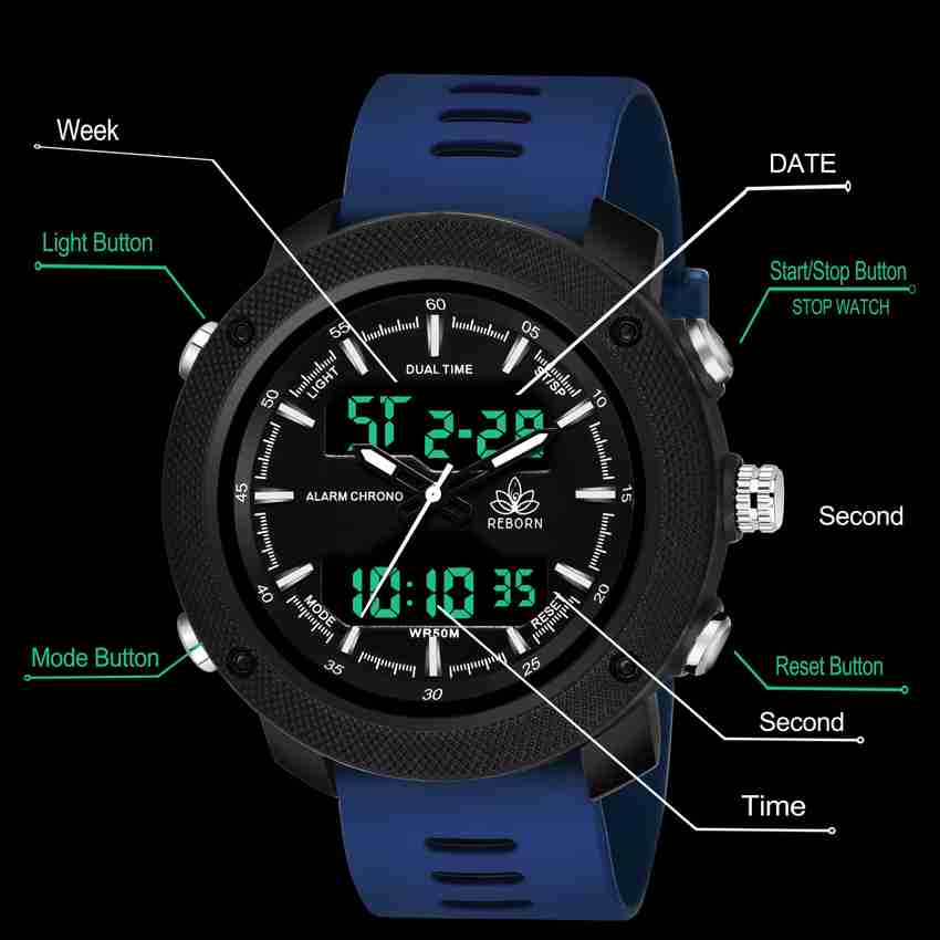 Piaoma watch cheap 3atm cr2032
