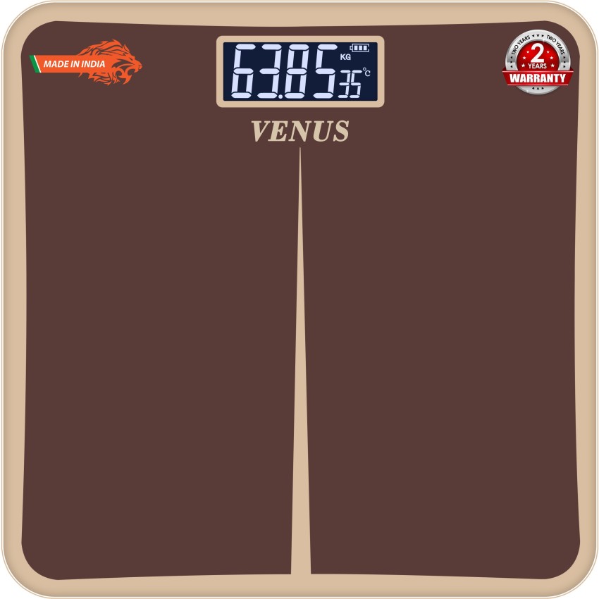 Venus (India) Electronic Digital Personal Bathroom Health Body Weight  Machine Weighing Scales For Human Body