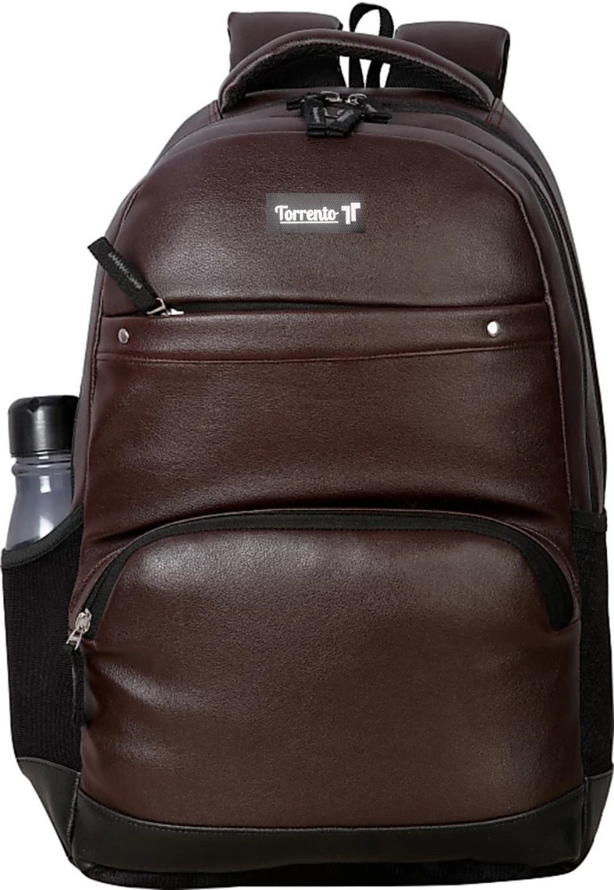 Leather school bag boy clearance