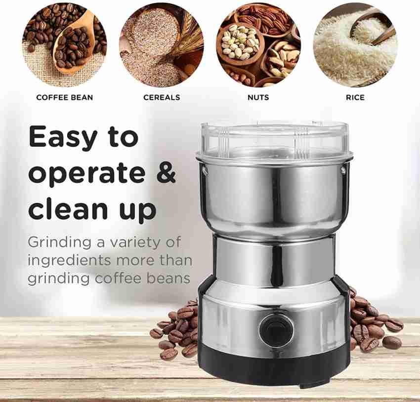 PRT Electric Stainless Steel Spice Grinder Nima 1 150 Mixer Grinder nima  Japan Multi function Small Food Grinder 150 Mixer Grinder (1 Jar, White)  Price in India - Buy PRT Electric Stainless