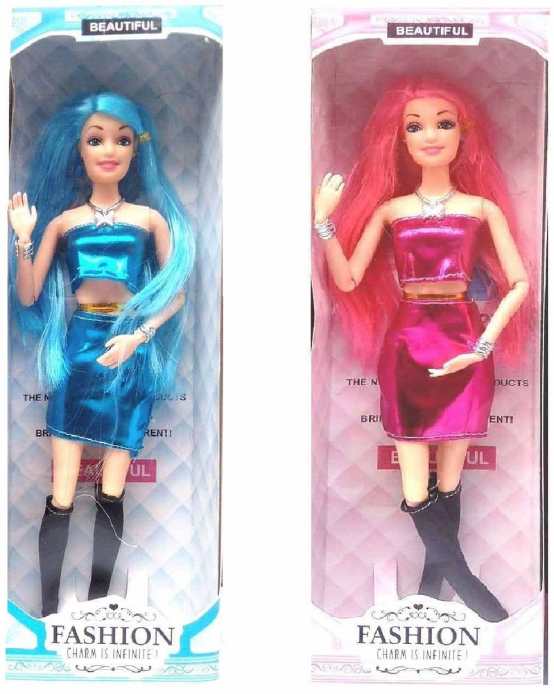Sale Wala Charm Doll with Foldable Legs and Hands for Kids 2Pc