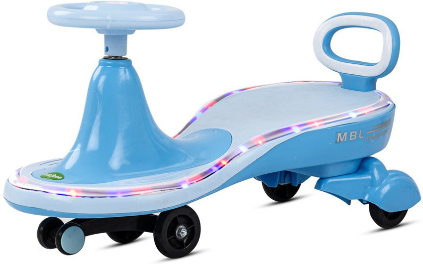 Electric swing top car
