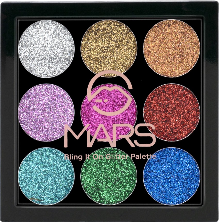 MARS Glitter Eyeshadow Palette 7.65 g - Price in India, Buy MARS Glitter  Eyeshadow Palette 7.65 g Online In India, Reviews, Ratings & Features