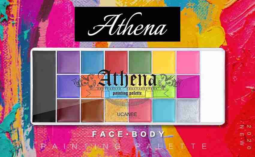 Face Body Paint Ucanbe Athena 20 Colors Painting Palette, 9.59 Ounce,  Packaging Size: 8.27 x 3.35 x 0.79 Inches at Rs 1799/piece in Delhi