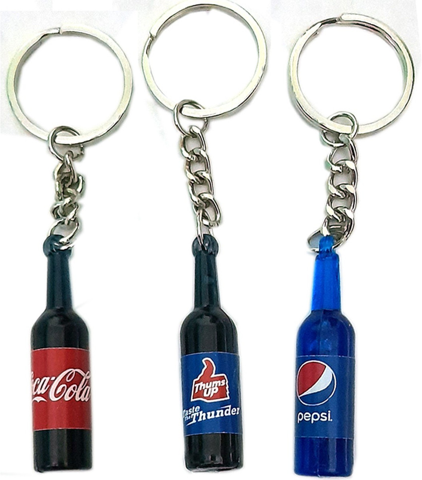 Z2U Fashion Stylish Attractive Beautiful Coca cola ThumsUp and Pepsi Design Key Chain Key Chain Price in India Buy Z2U Fashion Stylish Attractive Beautiful Coca cola ThumsUp and Pepsi Design Key