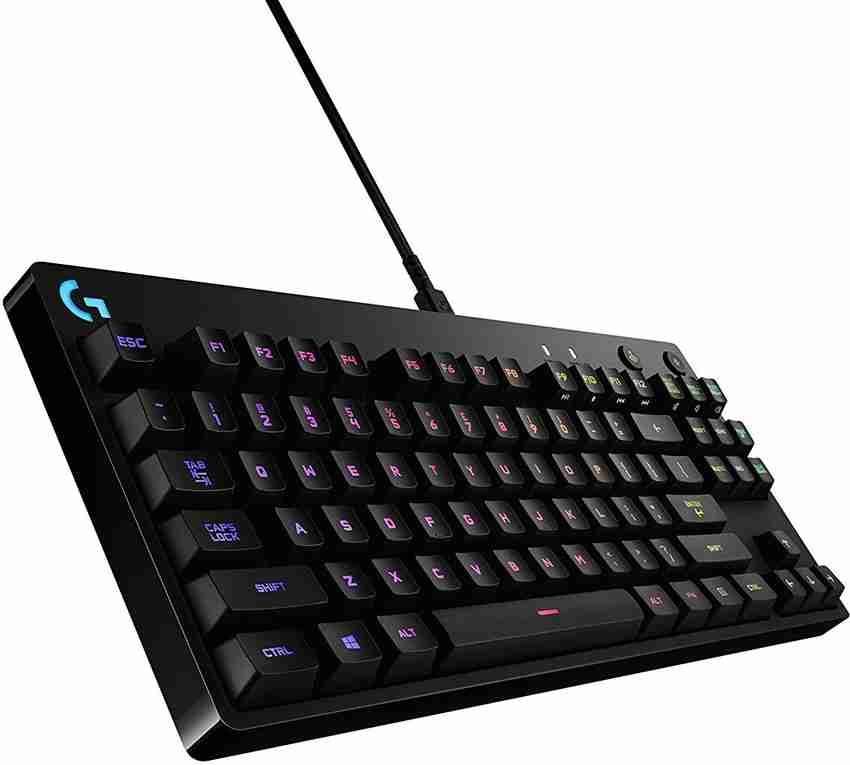 Logitech G Pro Mechanical Tenkeyless design LIGHTSYNC RGB Backlit Keys Wired USB Gaming Keyboard