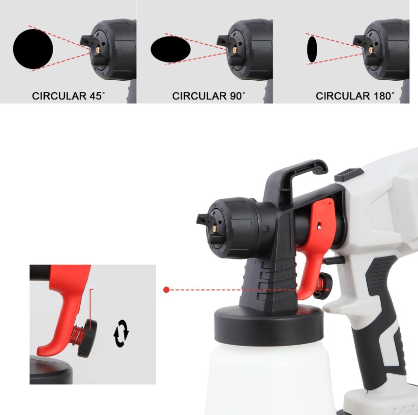 Cordless hvlp discount handheld paint sprayer