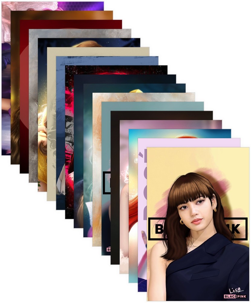 Pack of 16 Blackpink Photocards collection Design-5