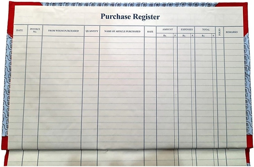 Sales register 2025