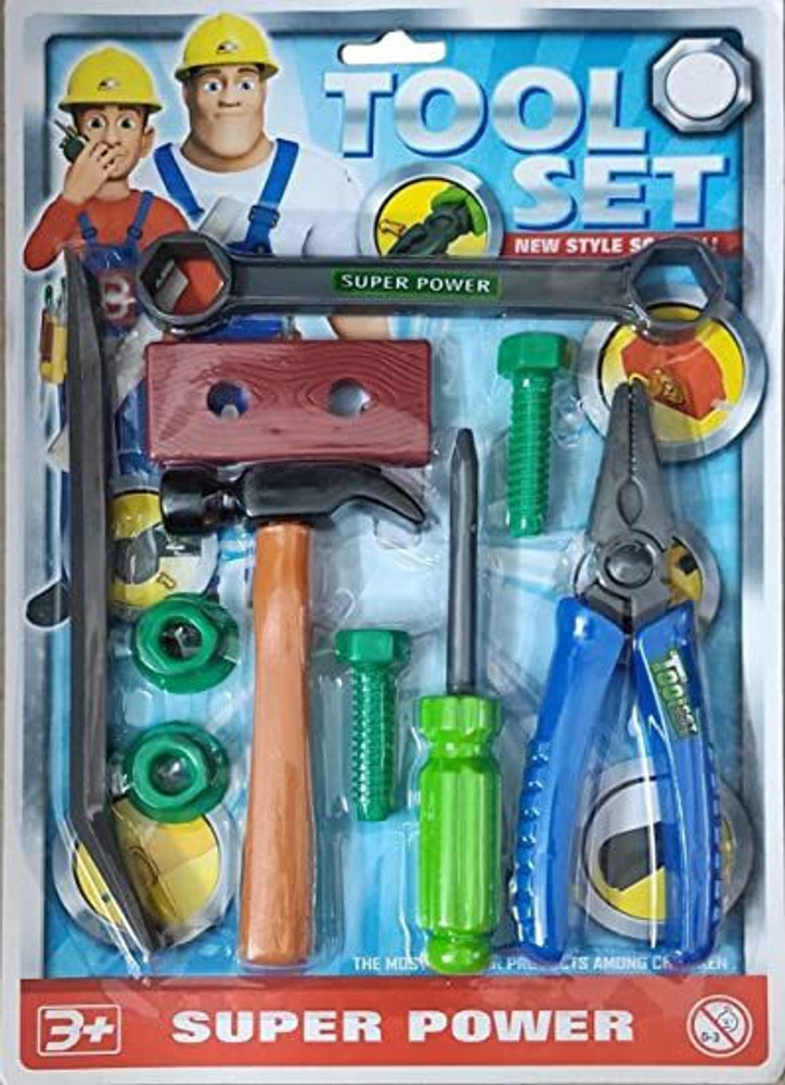 Kids plastic on sale tool set