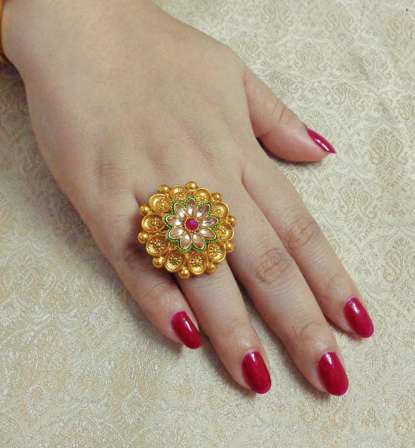 Manipuri ring deals design