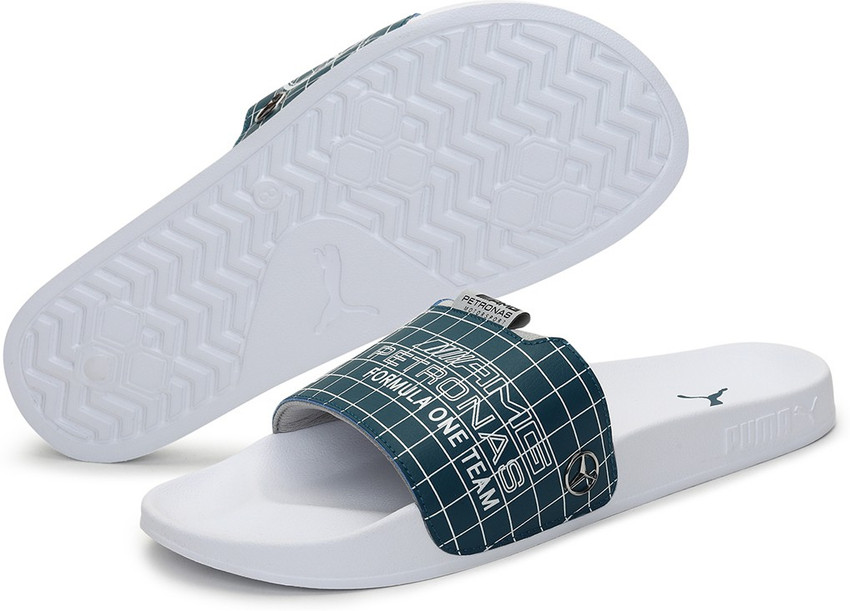 Puma mercedes flip flops white outlet