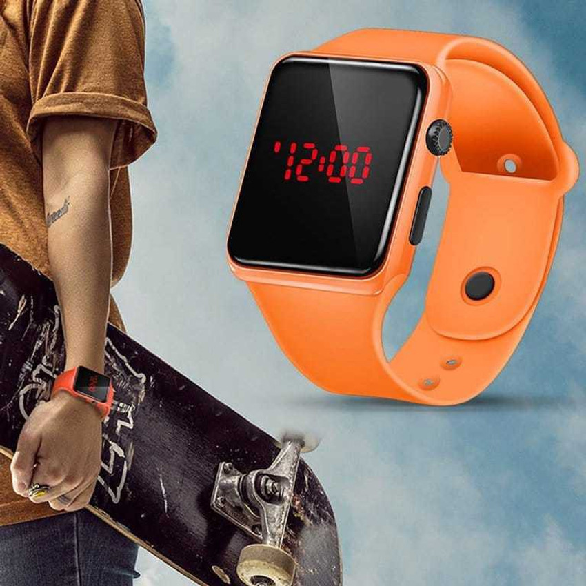 Digital led band watch outlet