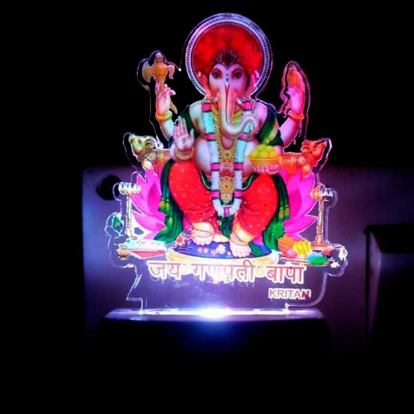 Aggregate more than 127 led light ganpati decoration best noithatsi.vn