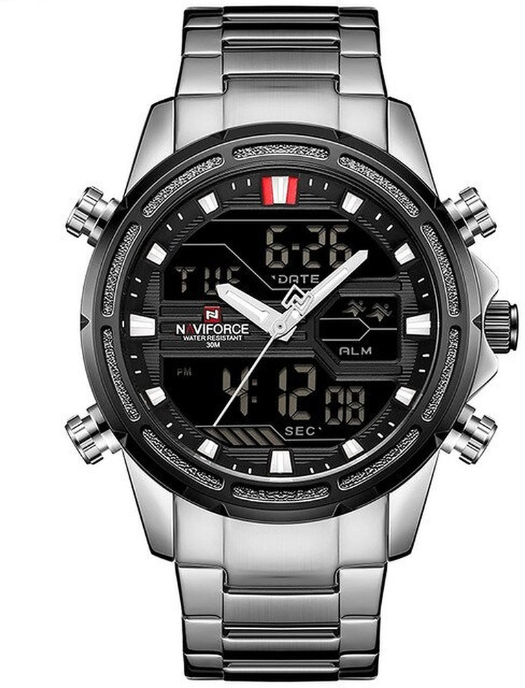 NAVIFORCE NF9138 SB NF9138 Analog Digital Watch For Men Buy
