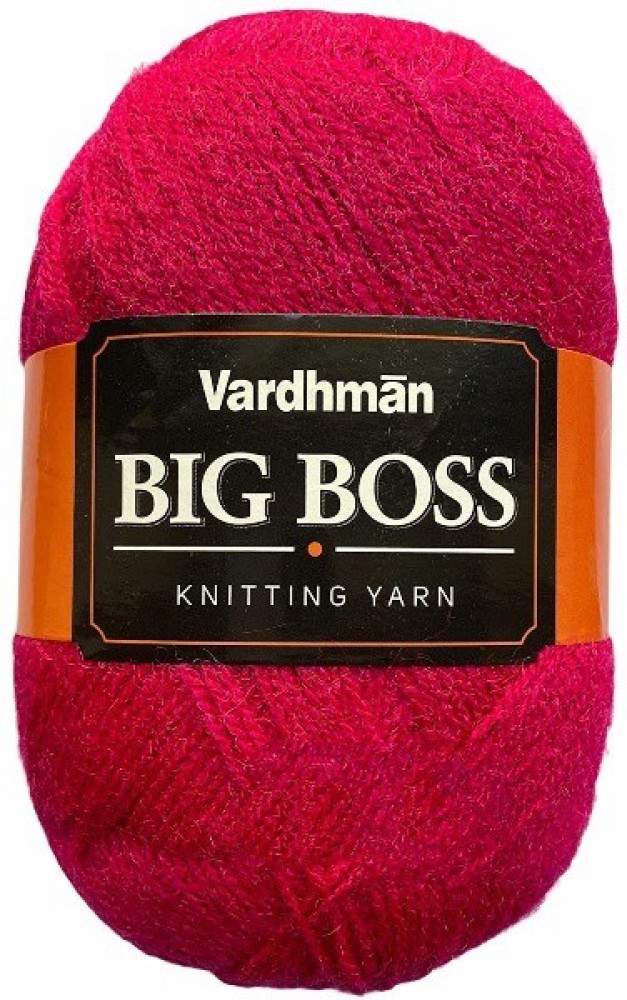 NTGS Vardhman BigBoss Wool Soft Fingering Hand Knitting Dyed Yarn