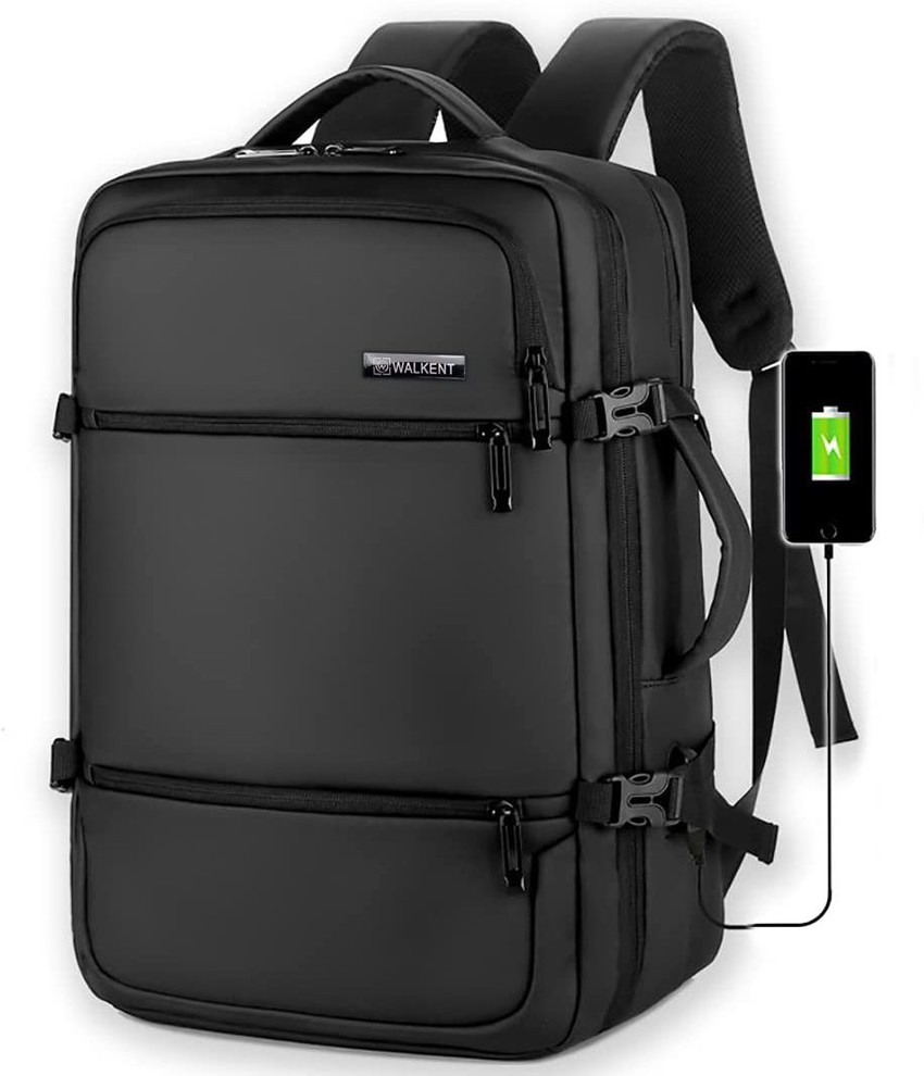 Walkent Craft Laptop Bag Anti Theft Waterproof Expandable for