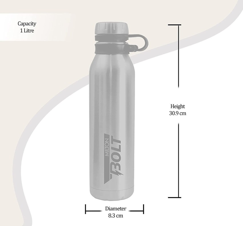 Buy Milton Thermosteel Water Bottle With Jacket - Stainless Steel, 24 Hrs  Hot & Cold Online at Best Price of Rs 1869 - bigbasket