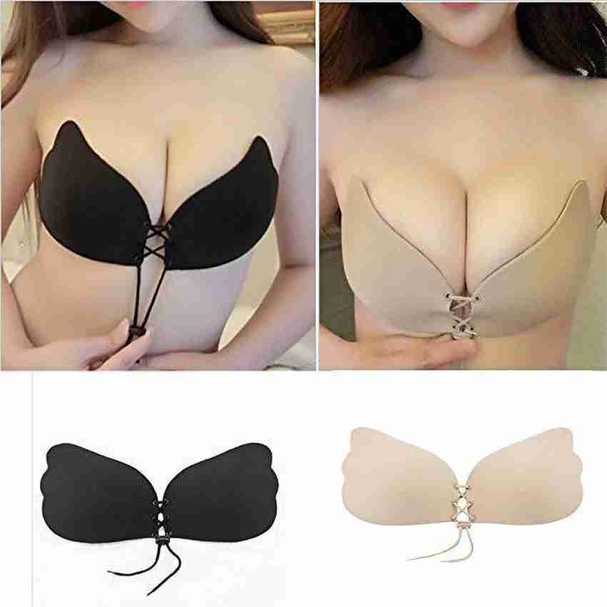 MAITRI ENTERPRISE Women Silicone Stick-on Lightly padded WireFree PushUp  Invisible Bra M24 Cotton Push Up Bra Pads Price in India - Buy MAITRI  ENTERPRISE Women Silicone Stick-on Lightly padded WireFree PushUp Invisible