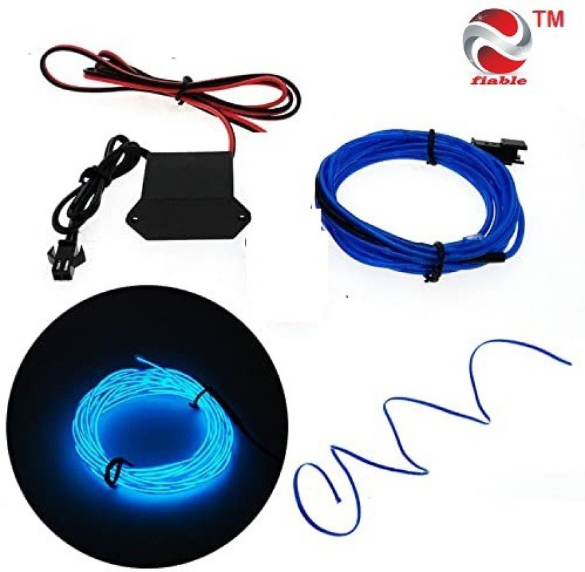 Fiable 5M Neon LED Panel Gap String Strip LED, Glowing Wire Cold Strobing  for Interior Car Fancy Lights Price in India - Buy Fiable 5M Neon LED Panel  Gap String Strip LED, Glowing Wire Cold Strobing for Interior Car Fancy  Lights online at