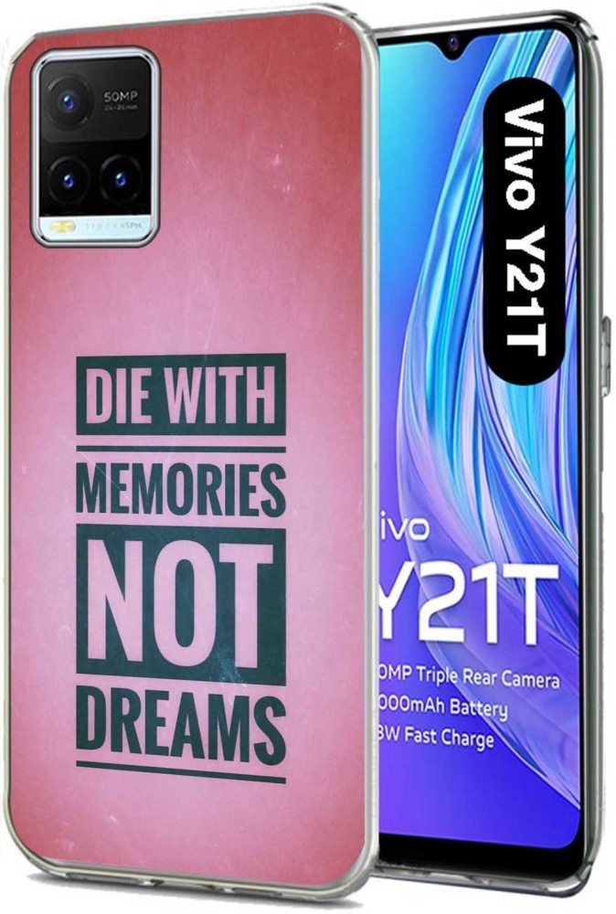 Vivo Y21T Back Cover Gold plated Cover - Full LV