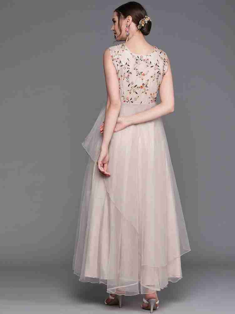 inddus Flared A line Gown Price in India Buy inddus Flared A