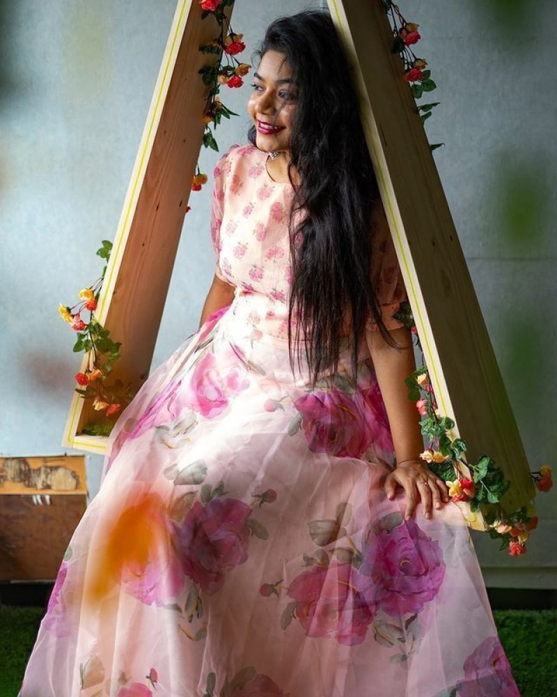 Keenari FlaredAline Gown Price in India  Buy Keenari FlaredAline Gown  online at Flipkartcom