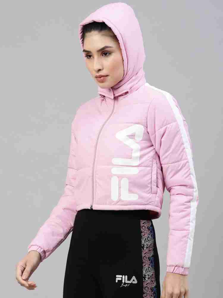 Fila hot sale windbreaker pink