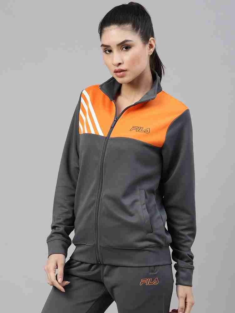 FILA Full Sleeve Colorblock Women Jacket Buy FILA Full Sleeve