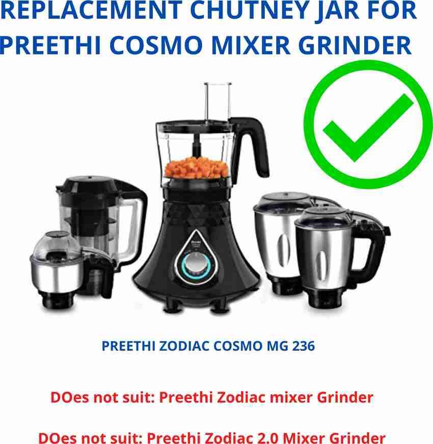 Touch N Feel REPLACEMENT CHUTNEY JAR FOR PREETHI COSMO MIXER