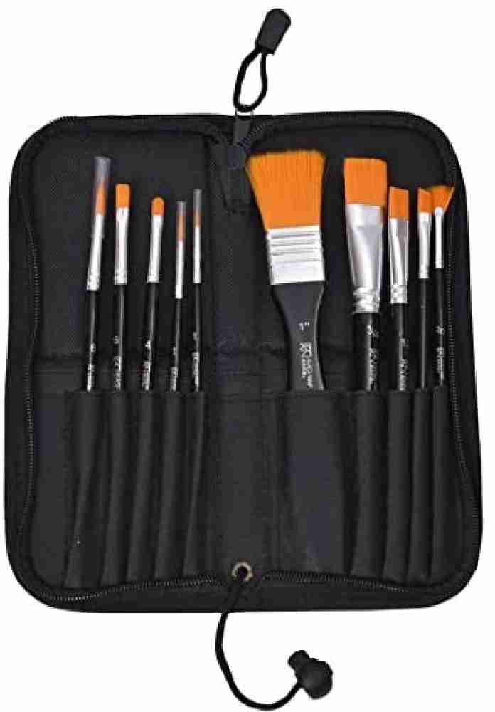 Paint Brush Kit, With Storage Bag 12PCS Professional Paint Brush