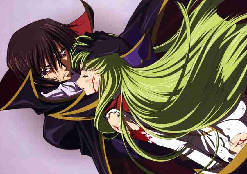 Poster World Code Geass Lelouch Lamperouge Anime Series Matte