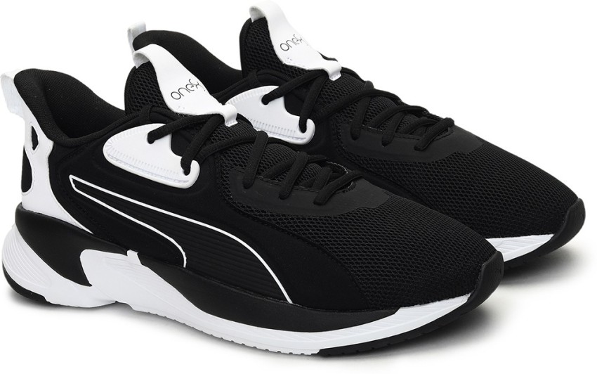 Puma one8 black sneakers best sale