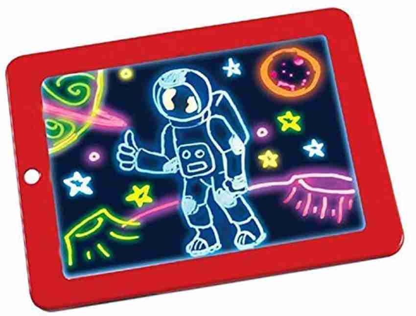 SXDHK Magic Pad Light Up 3D Light Up Drawing Board Doodle Magic Glow Pad  for Kids/Toddlers Boys and Girls (Multicolor) Price in India - Buy SXDHK  Magic Pad Light Up 3D Light