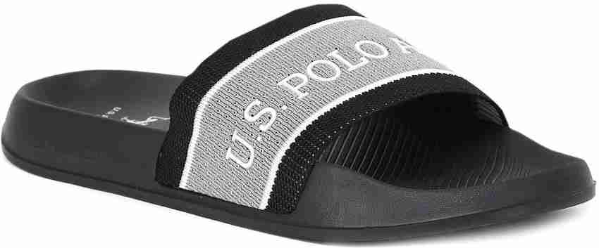 White best sale polo slides