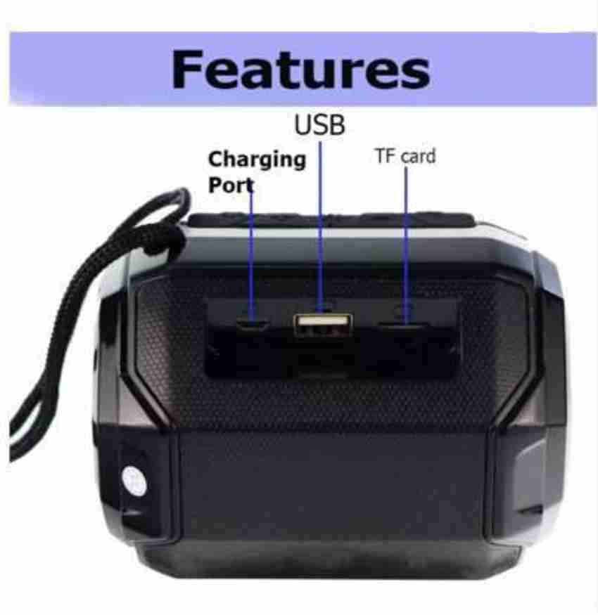 Buy Ezaj Portable Wireless JBL Bluetooth Speaker with DJ Light USB