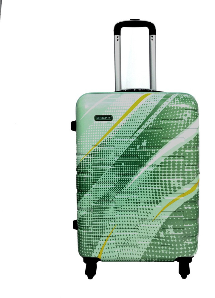 VIP MEDIUM SIZE 4W POLYCARBONATE TROLLEY BAG 65 CM Check in Suitcase 4 Wheels 26 inch GREEN Price in India Flipkart