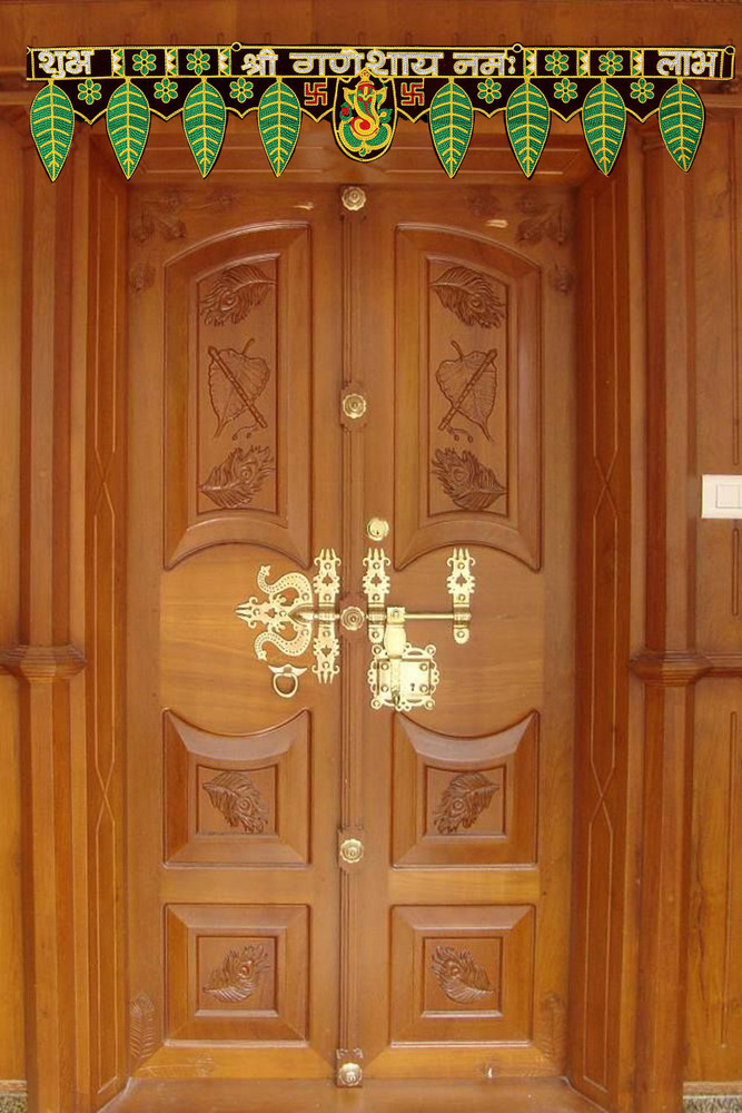 Kerala Front Single Door Designs